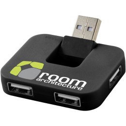 Rozdzielacz USB Gaia 4-portowy czarny (12359800)