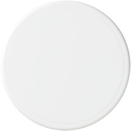 Podkładka okrągła Renzo wykonana z tworzywa sztucznego biały (21051501)