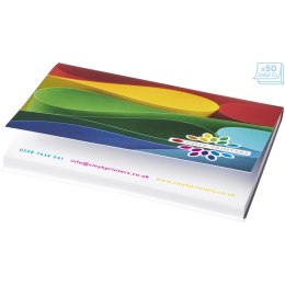 Karteczki samoprzylepne Sticky-Mate® A7 100x75mm w miękkiej okładce biały (21099002)