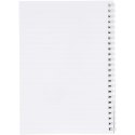 Notatnik Desk-Mate® w formacie A4 z okładką wykonaną z syntetycznego materiału. biały (21270000)