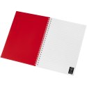 Notatnik Rothko w formacie A5 czerwony, biały (21243072)