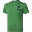 Męski t-shirt Nanaimo z krótkim rękawem zielona paproć (38011694)