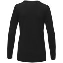 Damski sweter w serek Stanton czarny (38226995)