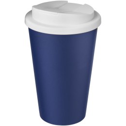 Americano® 350 ml tumbler with spill-proof lid niebieski, biały (21069523)