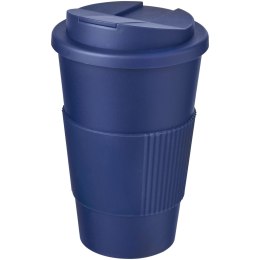 Americano® 350 ml tumbler with grip & spill-proof lid niebieski (21069614)