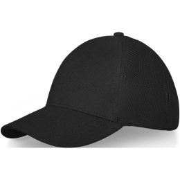 6-panelowa bawełniana czapka Drake z daszkiem typu trucker cap czarny (38680990)