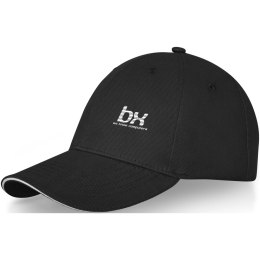 6-panelowa czapka baseballowa Darton czarny (38679990)