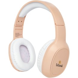 Riff słuchawki bezprzewodowe z mikrofonem pale blush pink (12415540)