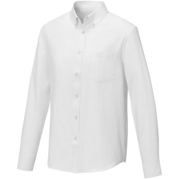 Pollux koszula męska z długim rękawem biały (38178012)