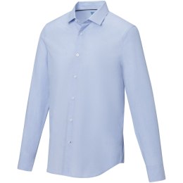 Cuprite męska organiczna koszulka z długim rękawem z certyfikatem GOTS jasnoniebieski (37524501)