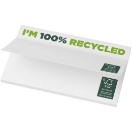 Karteczki samoprzylepne z recyklingu o wymiarach 127 x 75 mm Sticky-Mate® biały (21288011)