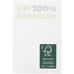 Karteczki samoprzylepne z recyklingu o wymiarach 50 x 75 mm Sticky-Mate® biały (21285011)