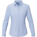 Cuprite damska organiczna koszulka z długim rękawem z certyfikatem GOTS jasnoniebieski (37525500)