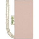 Plecak ściągany sznurkiem Orissa z bawełny organicznej z certyfikatem GOTS o gramaturze 140 g/m² pale blush pink (12061240)