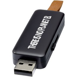 Gleam 8 GB pamięć USB z efektem świetlnym czarny (12374190)