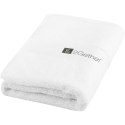 Charlotte bawełniany ręcznik kąpielowy o gramaturze 450 g/m² i wymiarach 50 x 100 cm biały (11700101)