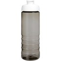 H2O Active® Eco Treble bidon z otwieraną pokrywką o pojemności 750 ml ciemnografitowy, biały (21047901)